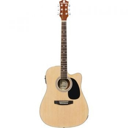 Violão Eletroacústico Folk Aço GE-30NT Natural HARMONICS é boa?