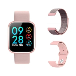 Relógio Smartwatch Lançamento P70S 2 Pulseiras IOs Android Menor preço em Relógio Smartwatch Lançamento P70S 2 Pulseiras IOs Android