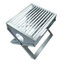 Churrasqueira Portátil Carvão Maleta Dobrável Inox Pratika é boa?