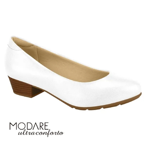 sapatos branco modare