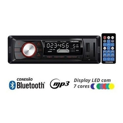 Rádio Mp3 Player Automotivo Bluetooth Roadstar RS-2709BR Fm USB Controle 7 Cores Iluminação Botões é boa?