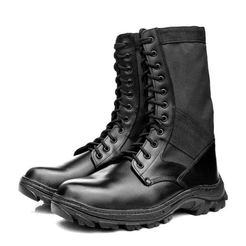 coturno militar extra brilho