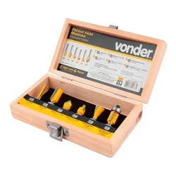 Jogo Fresas Para Tupia Madeira 6 Peças Haste 6mm Vonder é ruim? Jogo Fresas Para Tupia Madeira 6 Peças Haste 6mm Vonder é boa?