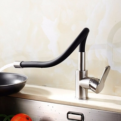 Torneira Misturador Monocomando de Cozinha C/ Tubo Flexível Articulável Preto é boa?