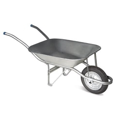 Menor preço em Carrinho de Mão Pneu Câmara 3,25 Galvanizado Metalosa Chapa 26 Pop