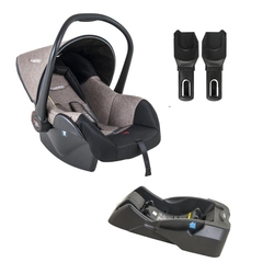 Bebê Conforto Casulo Click + Base Para Carrinho Compass III Melange Cappuccino Menor preço em Bebê Conforto Casulo Click + Base Para Carrinho Compass III Melange Cappuccino