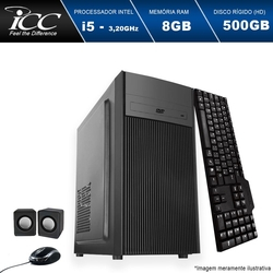 Computador ICC IV2581C Intel Core I5 3.2 ghz 8gb HD 500gb DVDRW Kit Multimídia é boa?