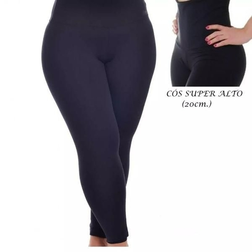 legging cós super alto