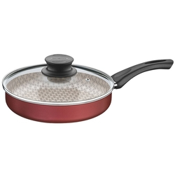 Frigideira Antiaderente com Tampa de Vidro Paris Tramontina Vermelho 22 Cm é boa?