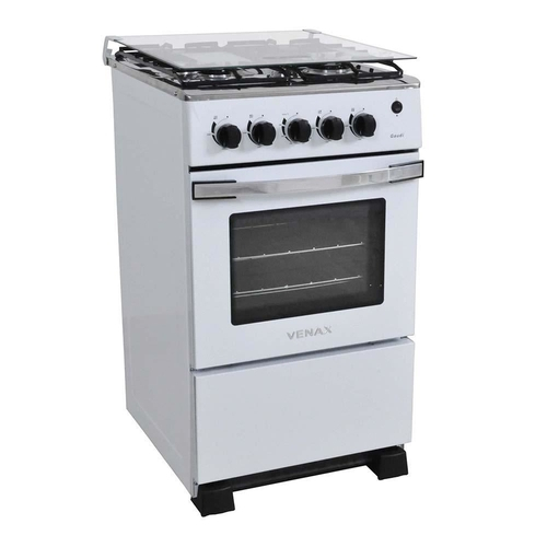 Fogão 4 Bocas Venax Gaudi Branco - Bivolt - Gd451 Fogão 4 Bocas Venax Gaudi Branco - Bivolt - Gd451
