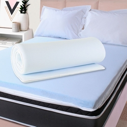 Pillow Top Queen De Espuma Viscoelástico Gel Sense Da Nasa 158x198x6cm Bf Colchões Menor preço em Pillow Top Queen De Espuma Viscoelástico Gel Sense Da Nasa 158x198x6cm Bf Colchões