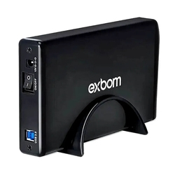 Case para HD 3.5" SATA III USB 3.0 até 10TB Exbom CGHD-G34 em Alumínio com Fonte Externa é boa?