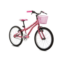 Bicicleta Infantil Aro 20'' com Cesta Nina Houston Rosa Fosco NN201Q é boa?