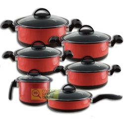 Conjunto 6 Panelas Cerâmica Tampa de Vidro fogão a gás cooktop indução lenha - Doce Lar é boa?