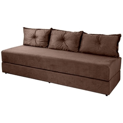Sofá Cama Bicama Casal 3 Lugares Sofanete Suede Marrom é boa?