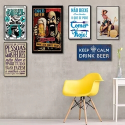 Quadro Placa Decorativa - Frases - Comer Hoje é boa?