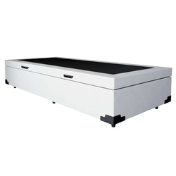 Base para Cama Box Solteiro Premium com Baú Corino (45x88x188) Branca é boa?