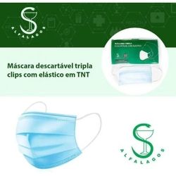 Máscara Descartável - Alfalagos - Caixa com 50 unidades é boa?