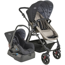 Carrinho Bebê Travel System Galaxy + Casulo Click PR/Cappuccino Kiddo é boa?