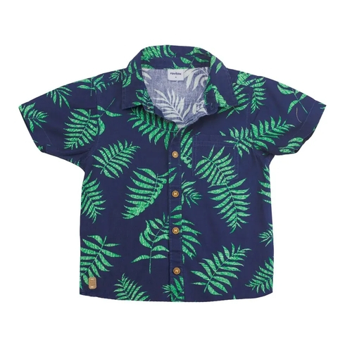 camisa florida para bebe