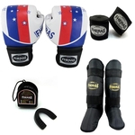 Kit Boxe Muay Thai Fheras Top Star (03000203)