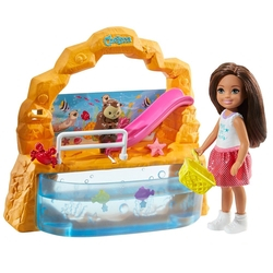 Menor preço em Barbie Mundo De Chelsea Família Chelsea Aquário Fdb32/ghv75 - Mattel