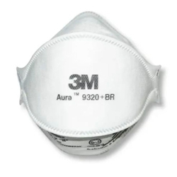 1 Máscara Respirador 3M 9320 Aura N95 Kn95 Proteção ANVISA INMETRO Original Barato Menor preço em 1 Máscara Respirador 3M 9320 Aura N95 Kn95 Proteção ANVISA INMETRO Original Barato