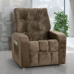 Poltrona do Papai Reclinável Azera Matrix Suede Amassado Marrom é boa?