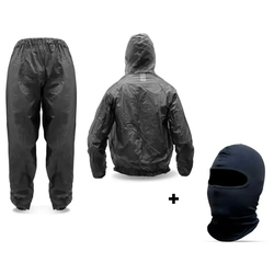 Combo Capa Roupa Chuva Piraval Combate Motoqueiro Show Pesca Com Capuz + Capuz Ninja Balaclava é boa?