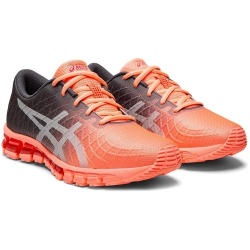 tenis asics gel quantum 180 branco lim茫o turquesa feminino
