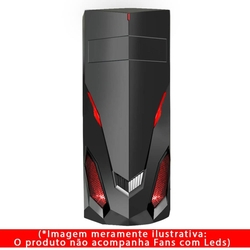 Gabinete Gamer Preto Pixxo St03 - S/fonte é boa?