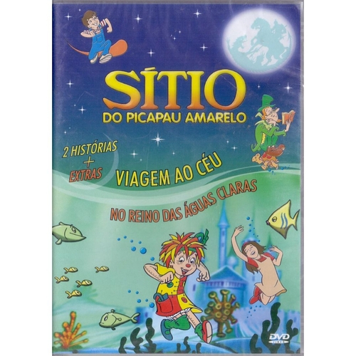 Dvd Sítio Do Picapau Amarelo 2 Histórias + Extras no Shoptime Dvd Sítio Do Picapau Amarelo 2 Histórias + Extras no Shoptime