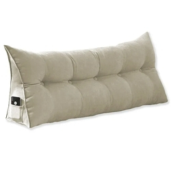 Almofada para Cabeceira Mel 0,90 cm Solteiro Suede Bege é boa?