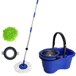 Balde espremedor com mop 16L cesto inox azul - Mop Pro - Perfect é boa?