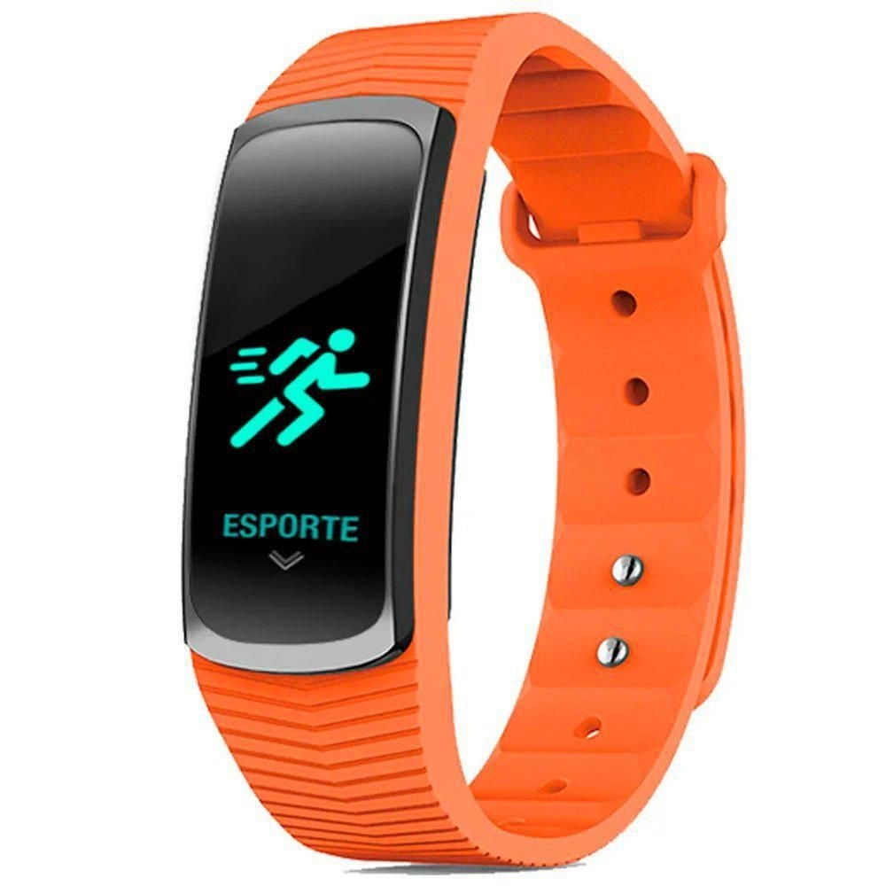  Relógio Digital Fit GPS, Mormaii, Laranja, MOB3AA/8L 