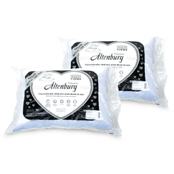 Kit Com 2 Travesseiros 50x70cm 180 Fios Suporte Extra Firme Altenburg é boa?