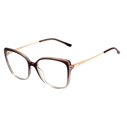 Armação Para Óculos de Grau Feminino Bulget BG4108 Acetato Cinza Degradê Retrô Gatinho é boa?