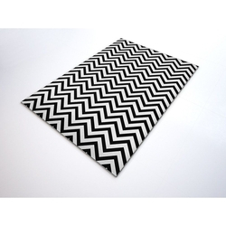 Tapete Saturs Harts Chevron Listrado Preto - 150 x 200 cm Tapete para Sala e Quarto é boa?