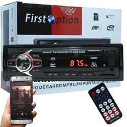 Som Automotivo MP3 Player 6680BSC First Option Bluetooth,USB,SD é boa?