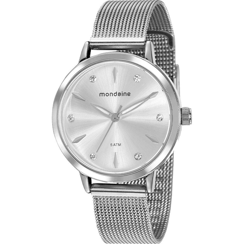 mondaine feminino prata