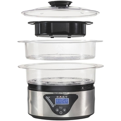 Panela de Vapor Elétrica Hamilton Beach 37530 Inox 800W 5,2L Timer Display Digital Menor preço em Panela de Vapor Elétrica Hamilton Beach 37530 Inox 800W 5,2L Timer Display Digital