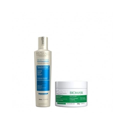 Prohall Escova Select Progressiva 300ml+máscara Biomask 300g é boa?