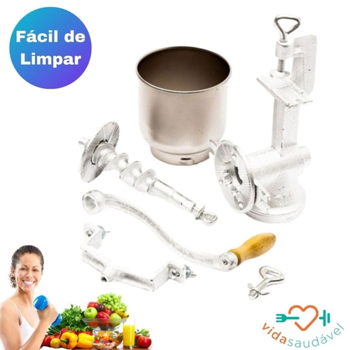 Moedor Moinho Manual De Gr Os Cereais Caf Vida Saud Vel No Shoptime