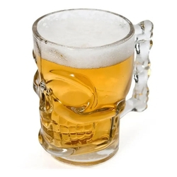 Caneca Chopp Cerveja Vidro Caveira Rock 510 ml é boa?