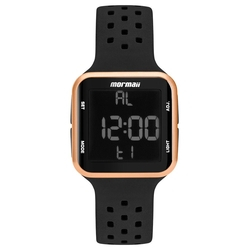Relógio Feminino Mormaii De Pulso Wave Preto MO6600/8J Menor preço em Relógio Feminino Mormaii De Pulso Wave Preto MO6600/8J
