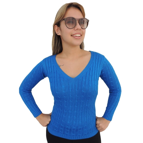 blusa de trico barata