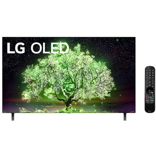 Smart TV LG OLED 55" 4K OLED55A1 Dolby Vision IQ Dolby Atmos Inteligência Artificial Thinqai Google Alexa