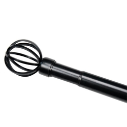 Kit Varão Extensivo para Cortina 1,60m a 3m Ponteira Esfera Vazada Preto é boa?
