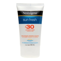 Protetor Solar Neutrogena Sun Fresh Loção FPS30 200mL Menor preço em Protetor Solar Neutrogena Sun Fresh Loção FPS30 200mL