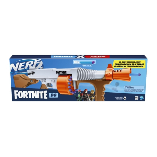 Nerf fortnite dg как снять барабан